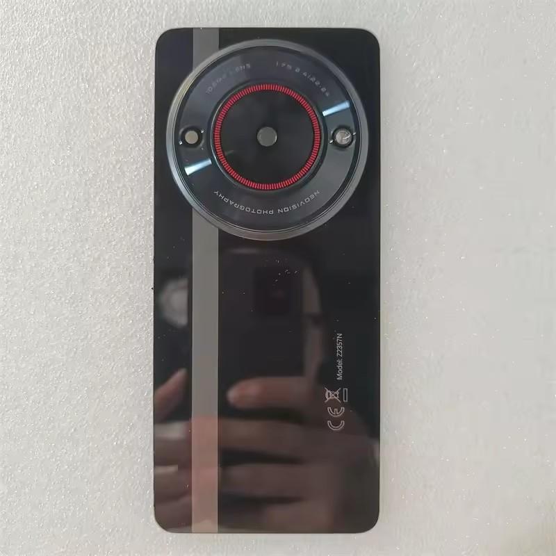 Full Housing For ZTE Nubia Focus 5G Z2357N Middle Frame Glass Battery Back Cover Rear Door with Camera Lens
