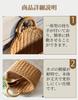 Storage Basket Natural Woven for Organizing Small Remote No Hair Rounded Interior Decor GRYVOXALHanging Mini, Tabletop/Wall Mountable, Style,