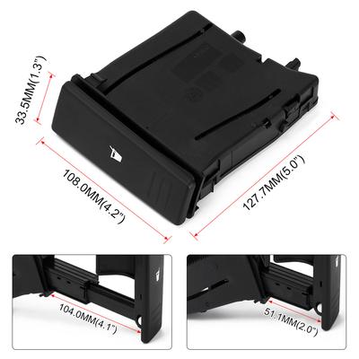 For Polo 9N 2002 2003 2004 2005 2006 2007 2008 2009 2010 Car Center Console Cup Holder 6Q0 858 602