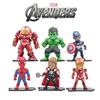 Hochwertiges Plastik Avengers Spielzeug Hulk Iron Man Spider-man Grüne Riesenfiguren