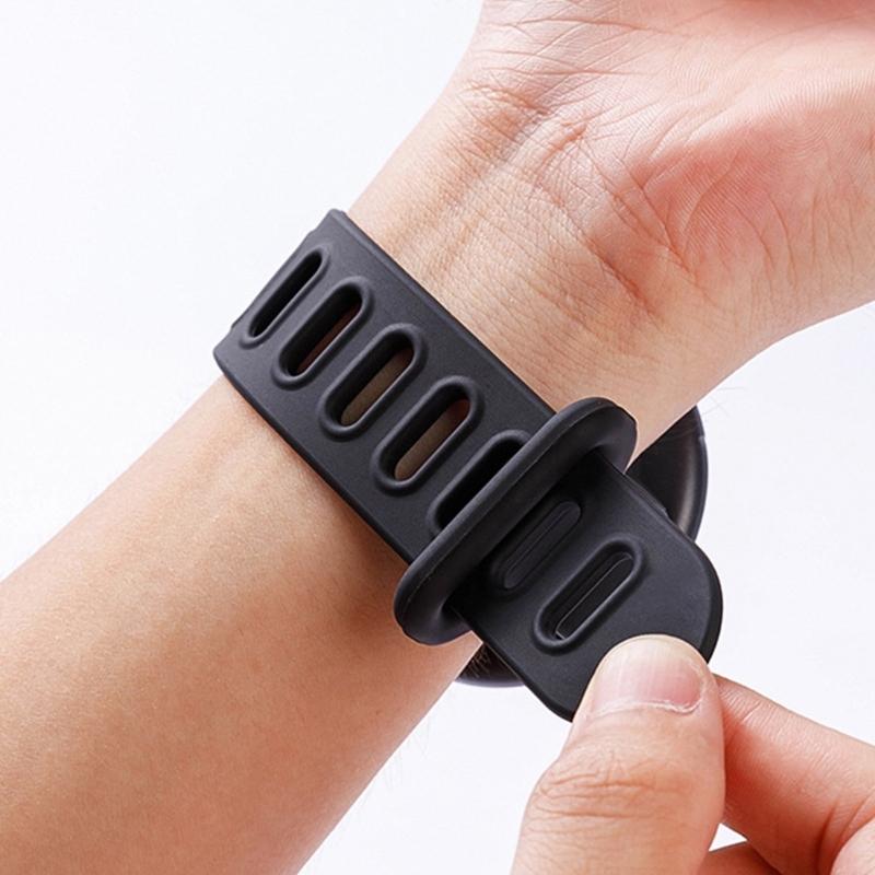 24cm/28cm Wrist Strap Phone Holder for Phone 16 15 14 Magnetic Wristband Phone Holder Armband Stand Easy To Disassemble