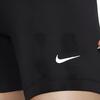 Nike Leg-A-See Small Swoosh Embroidered Sports Yoga Cycling Fitness Tight Shorts Women Shorts Black CJ2662-010
