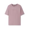 Breathable Versatile Sports Short Sleeve T-Shirt Unisex Tops Wooden-Rose-Pink L225U138-04JD