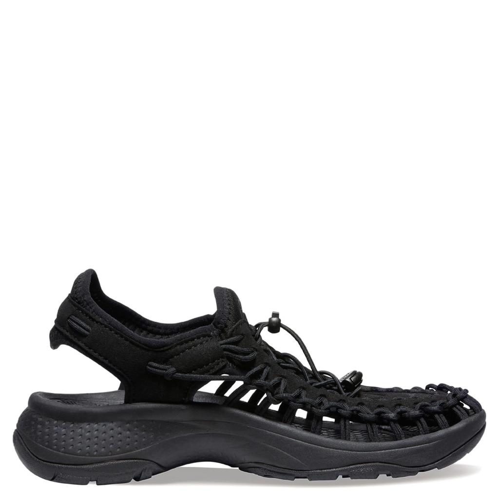 KEEN UNEEK ASTORIA Sandals for cm Women, Black/Black, 25.0