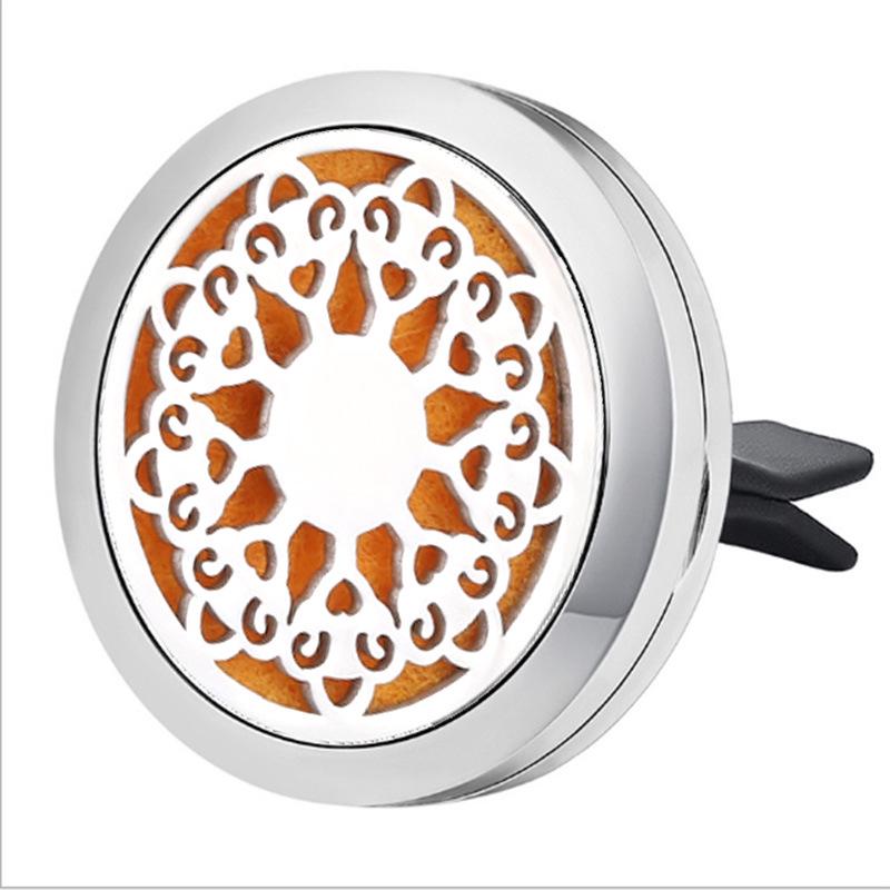 Stainless Steel Car Air Vent Aromatherapy Diffuser