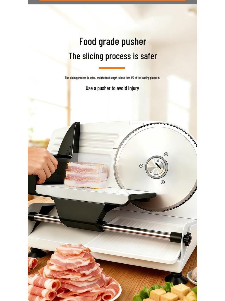Ke Lai Heng Electric Meat Slicer & Grinder for Beef, Mutton, Ham, and Bread