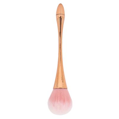 Blush Brush Soft Hair Stylish Blusher Makeup Brush Cosmetic Tool for Makeup Artist (Rose Gold)