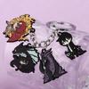 Anime Solo Leveling Character Keychain Pendant Sung Jin Woo Cosplay Props Fans Gift Jewelry