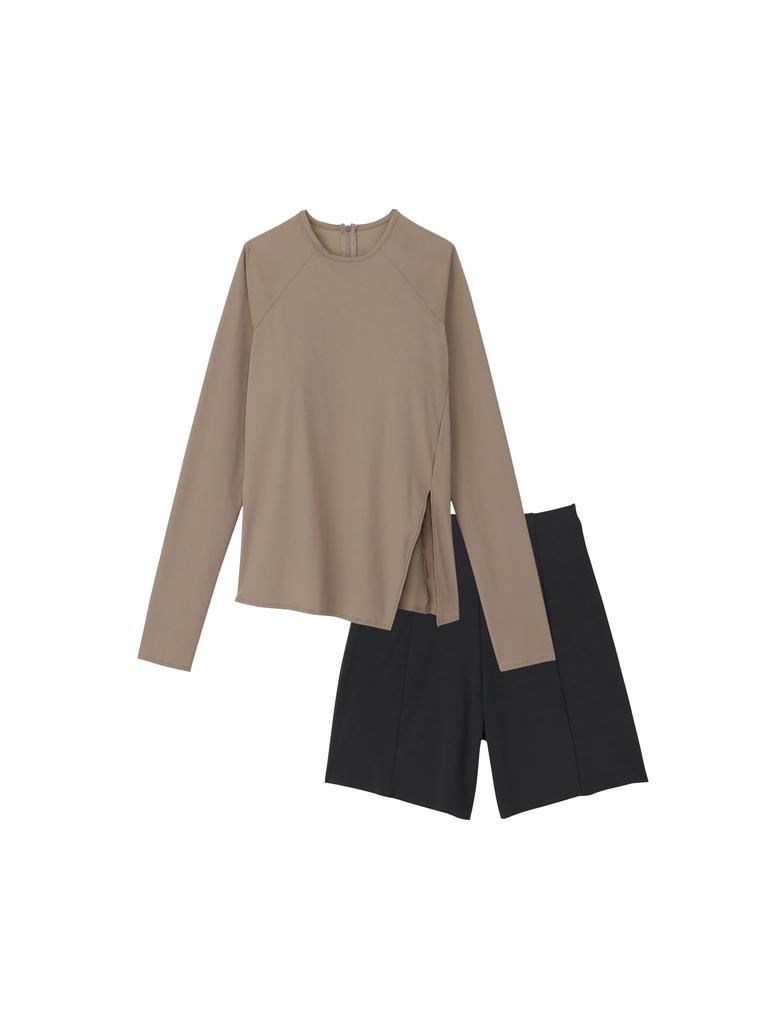 Speedo Flagstone Long Sleeve Fitness Size M Women's Swimsuit,