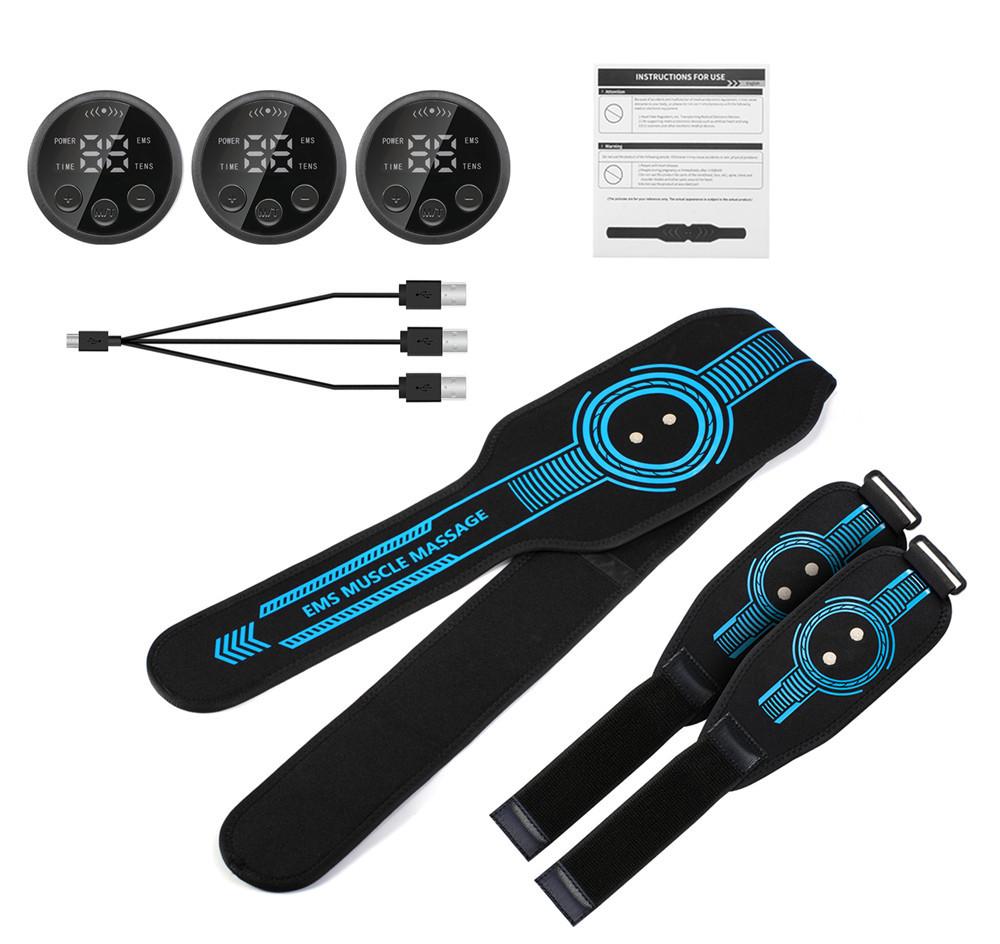 Smart EMS 5-Piece Abdominal Muscle Belt & Trainer