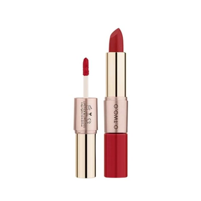 O.TWO.O - 2 in 1 Matte Liquid Lipstick - 4 Colours