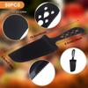 50 PCS Disposable Plastic Cake Cutter and Server Black Cake Plastic Server Cutter Plastic Cake Server Cutting for Pie Tart Cake
