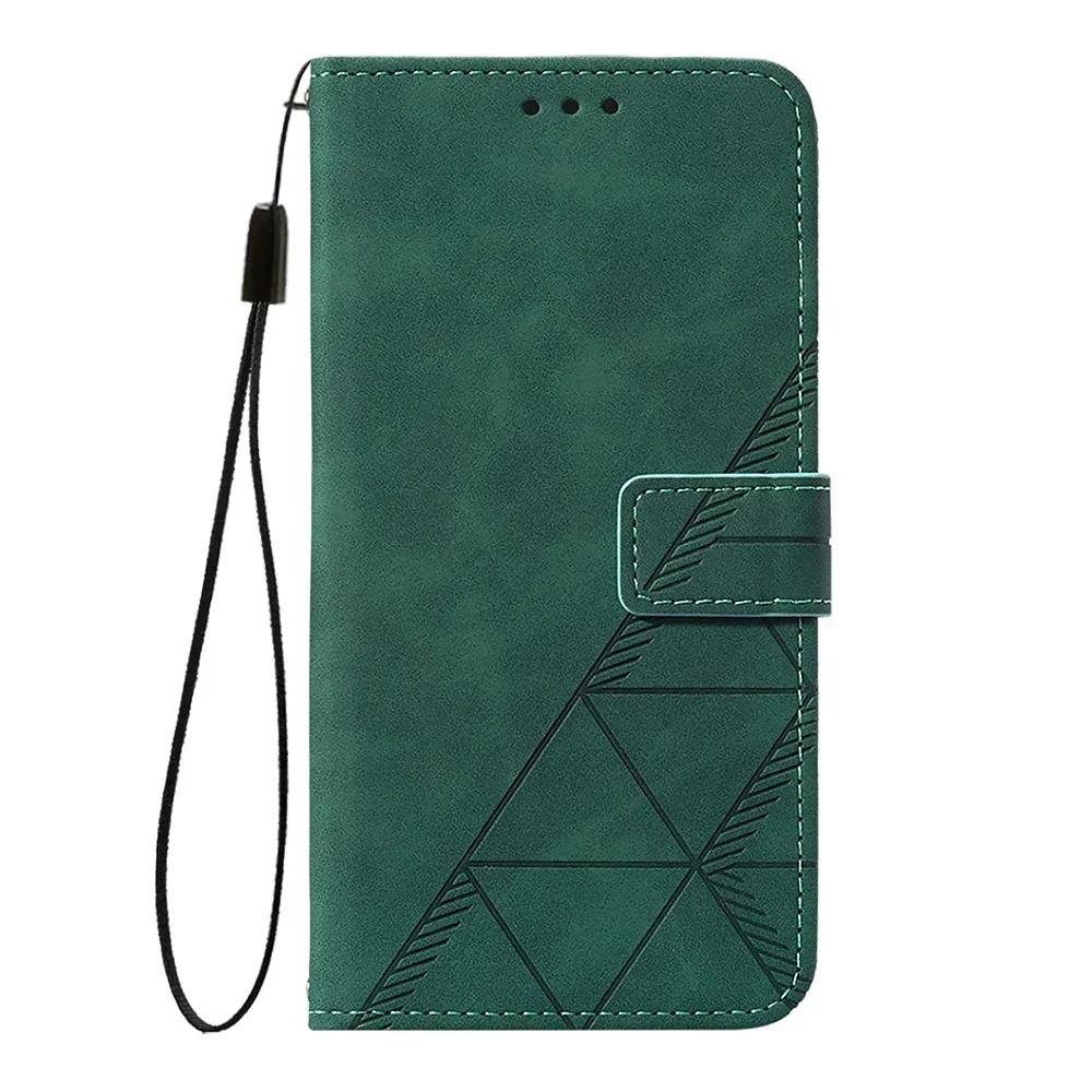 Geometric Leather Wallet Case For Nokia HMD Fusion Skyline Pulse Plus Pro X10 X20 X30 G10 G11 G20 G21 G22 G42 G310 G400 C22 C32