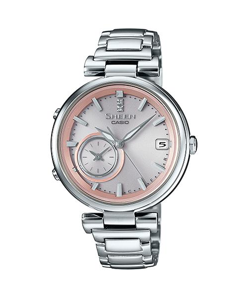 Casio Men s Stainless Steel 50M Water Resistant Quartz Watch SHB-100D-4A красный