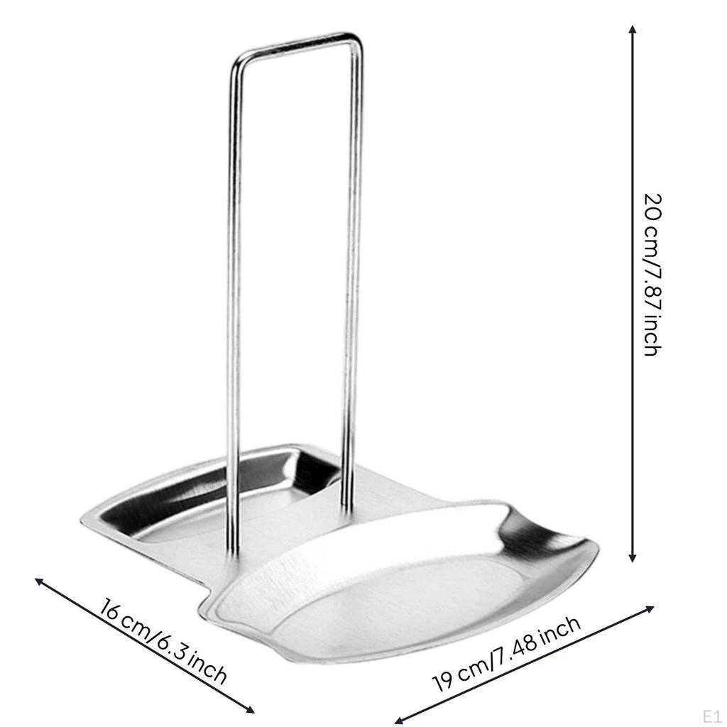 Stainless Steel Pot Lid Rack Rust-Resistant for Home Cooks