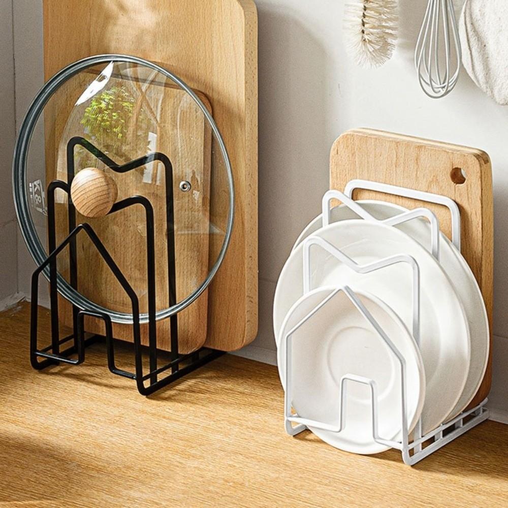 Metal Cutting Board Rack Shelf Stable Chopping Board Holder  Restaurant Home Kitchen