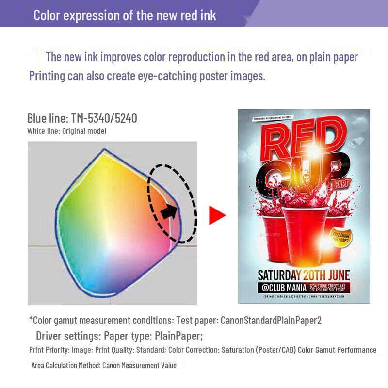 Canon Large Format Printer Sample & Consultation CN plug (adapter included)