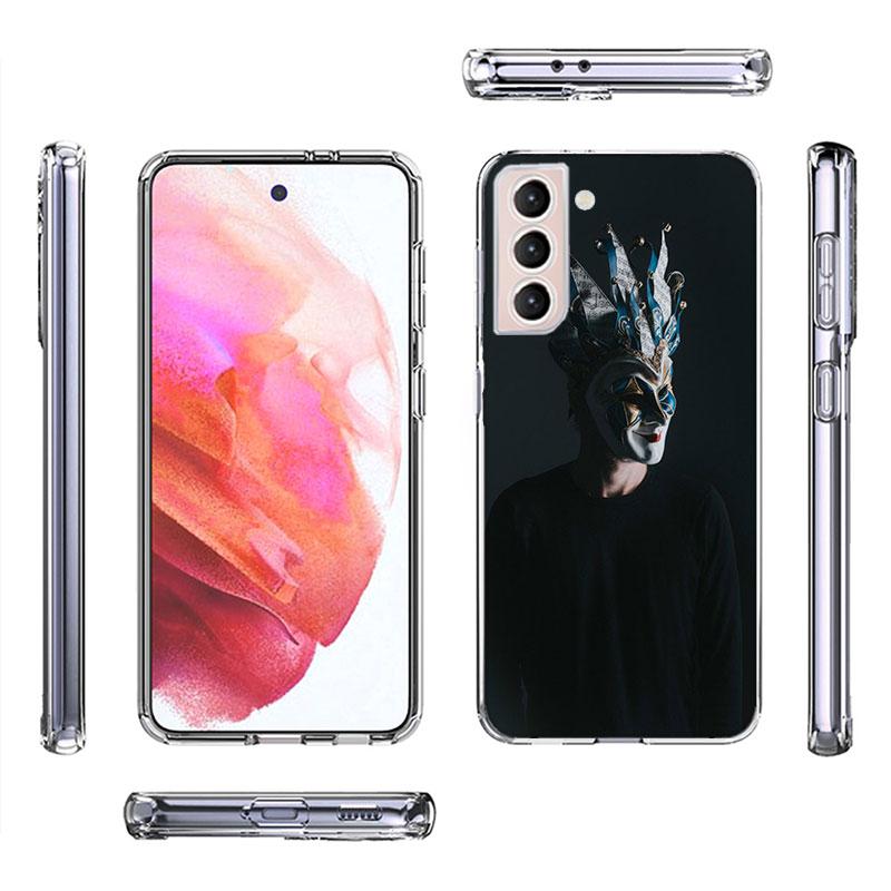 DJ Boris Brejcha Phone Case For Samsung Galaxy S25 Edge S24 S23 FE S21 S20 S10 Plus S22 S26 Ultra Cover Clear Cases TPU Capa She