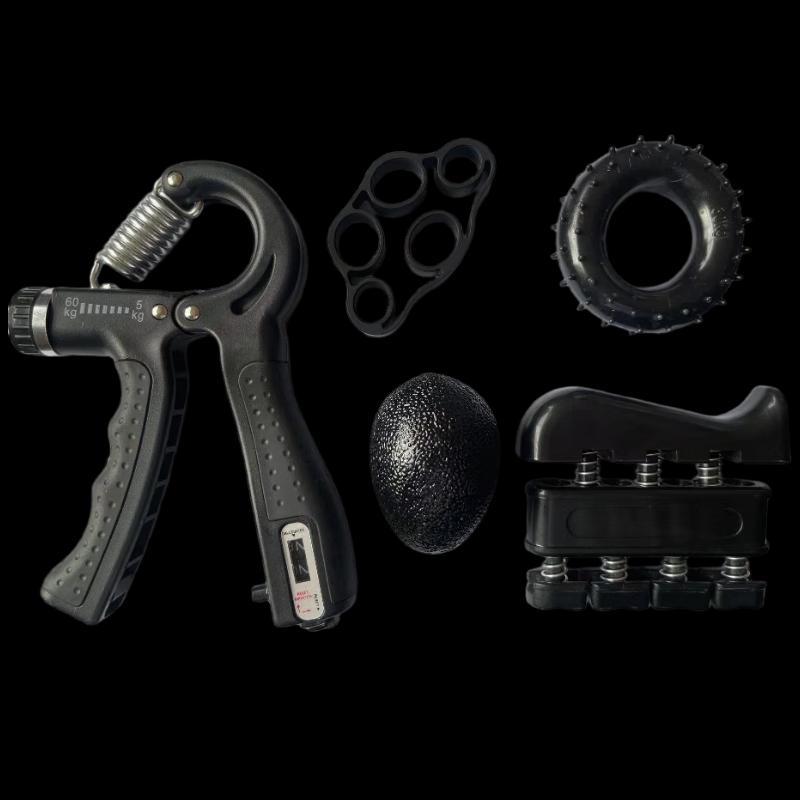 Silicone Hand Gripper Finger Strengthener Set