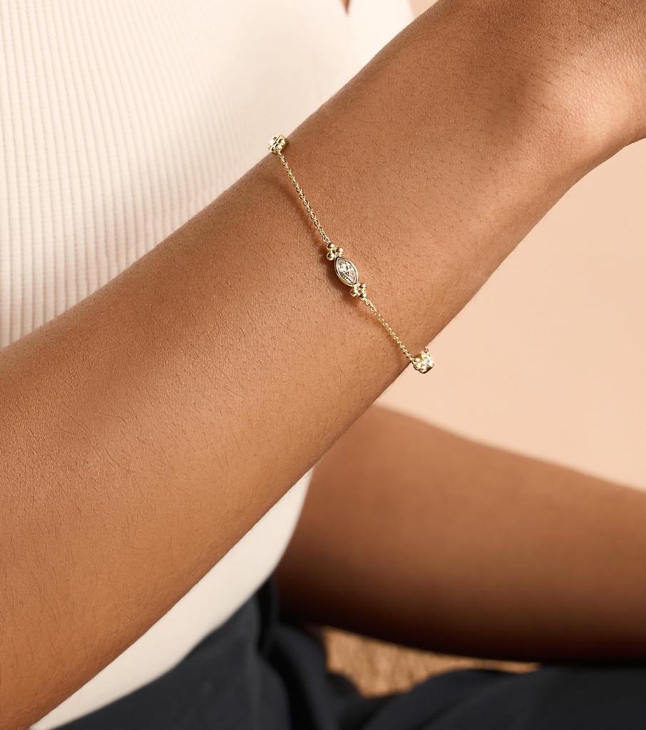 Olivia Burton Classic Dainty Gold Bracelet Women's (24100280)