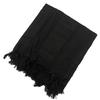 Perturga Scarf Muffler Stole Men's Shemagh Face Guard Sun Shade Net Casual Keffiyeh Cover Airsoft Gear Motorcycle Black