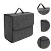 Car Trunk Organizer Felts Practical Portable Wear Resistant Easy to Use Simple Storage Box