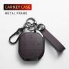 For Jetour Freer Freedom T2 Freer Traveller T1 2025 Leather Metal Car Smart Key Case Cover Fob Car Key Protection Shell Holder