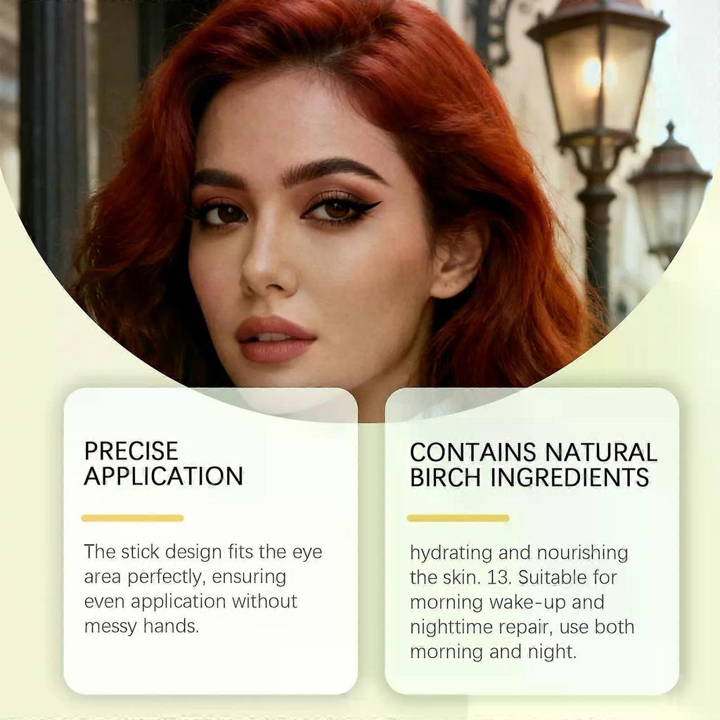 Retinol Eye Stick  Under Eye Balm Stick for Dark Circles, Puffiness, Eye Bags, Wrinkles & Fine Lines, Cooling Under Eye Stick
