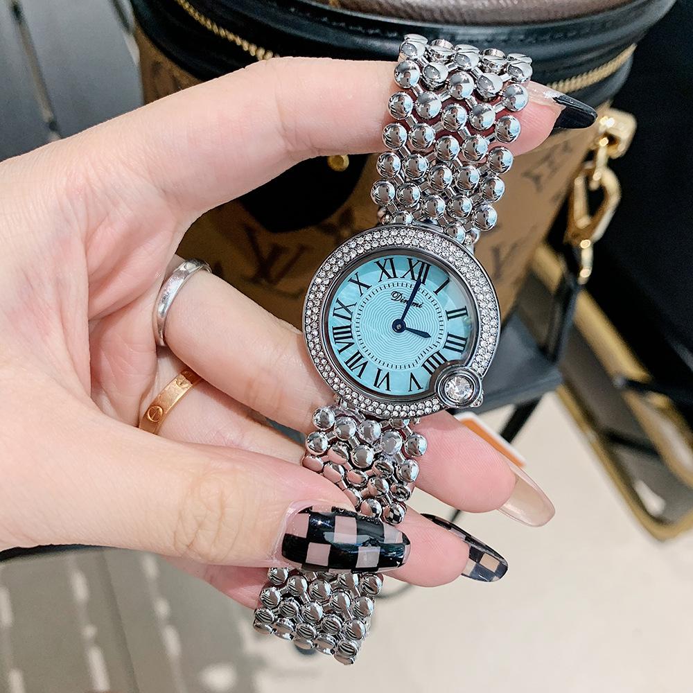 Women's Watch New Small Round Watch Temperament Watch Women's Ins Design Light Luxury Niche Women's Watch