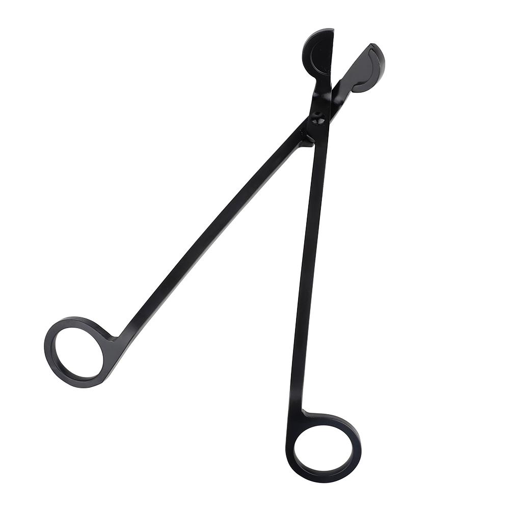 3 Pcs Set Aromatherapy Candle Tools Candle Trimmer Snuffer Hook for Home Decoration Black