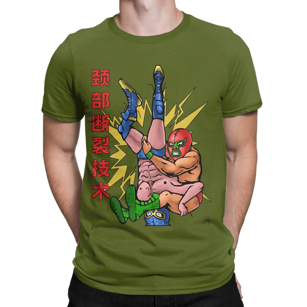 Pile Driver Funny Graphic 100 Cotton Tshirt Luchador Tees Tops For Unisex