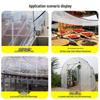 ZISIZ Heavy-Duty Transparent Waterproof Tarp