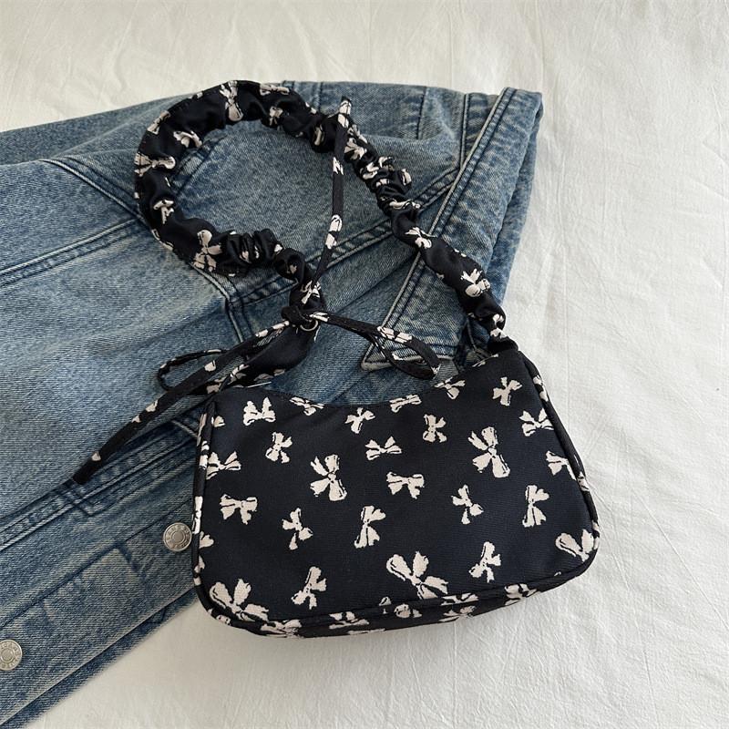 

Stylish Black Canvas Shoulder Bag For Women With Trendy Summer Design And Large Capacity