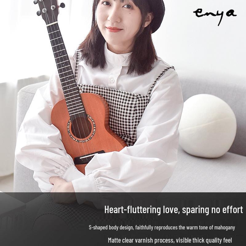 Kaka200 23" Professional Enya Ukulele for Beginner & Children