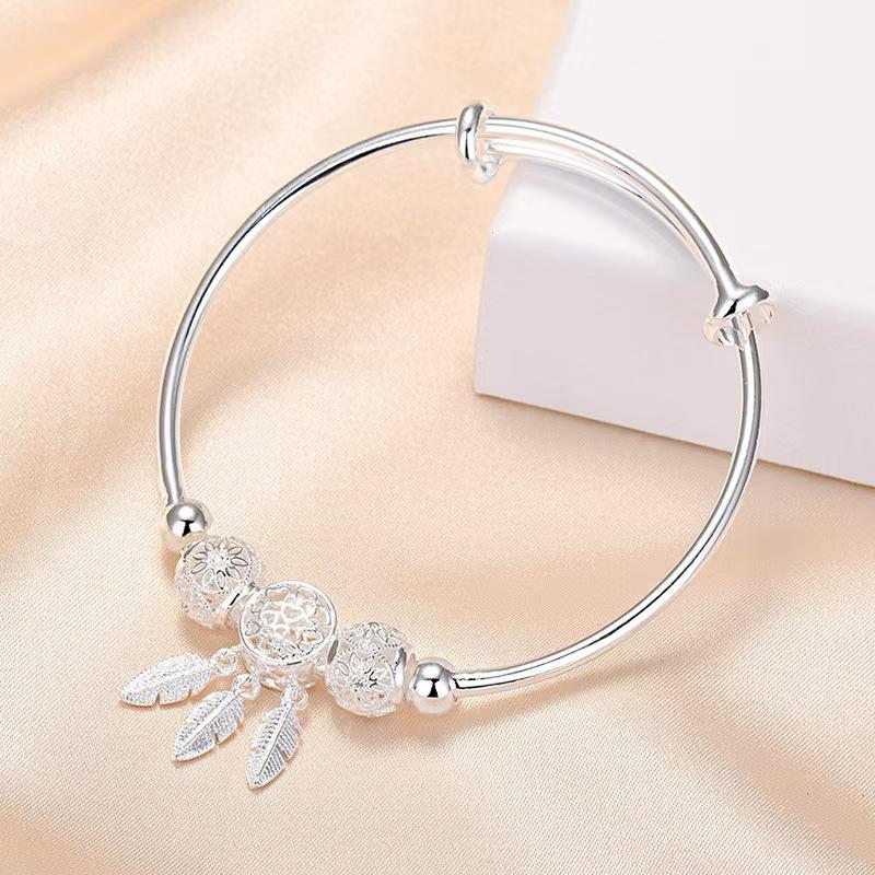 TikTok Trendy Dream Catcher Bangle: Fashionable Three Lifetimes Bracelet