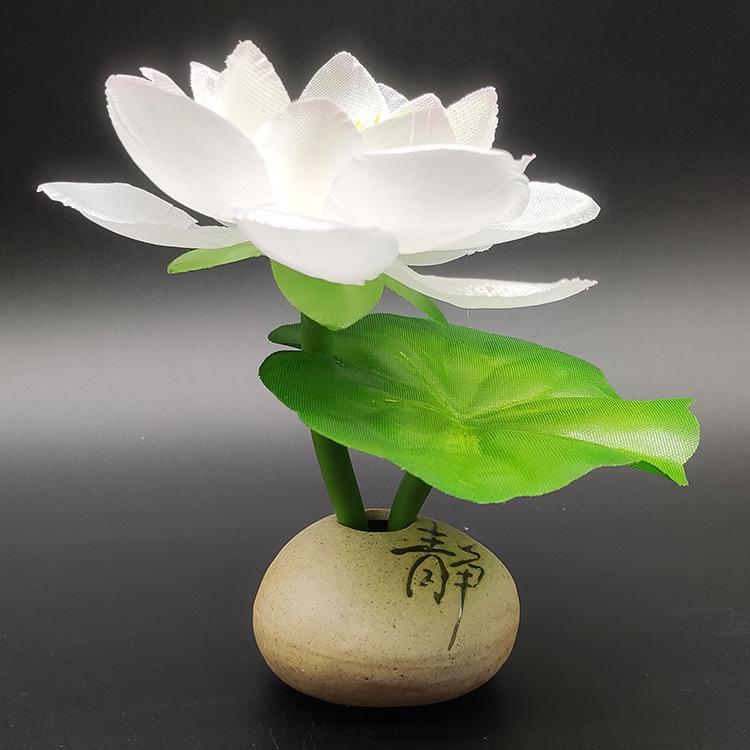 Buddhist Altar Offering Lotus Flower Home Decoration Ornament