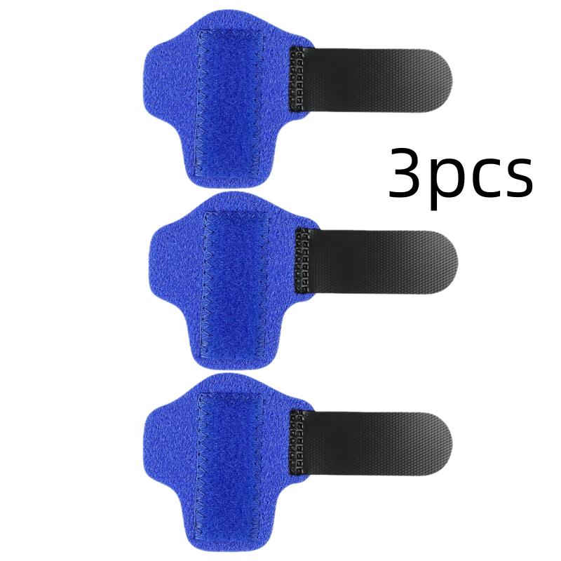 3Pcs Finger Fixing Band Splint Brace With Aluminum Sheet Adjustable Fixing Band For Finger Protection Correction Protective Gear