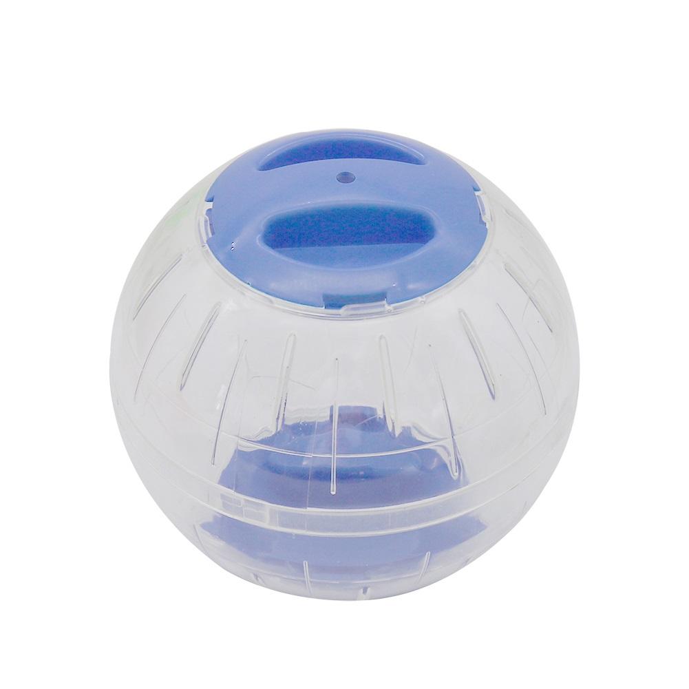 Bola de Corrida Transparente Respirável para Hamster de Plástico Pequeno Animal Roedor Ratos Bola de Corrida Gerbil Rato Treinamento Bolas de Exercício Brinquedo 1 unid