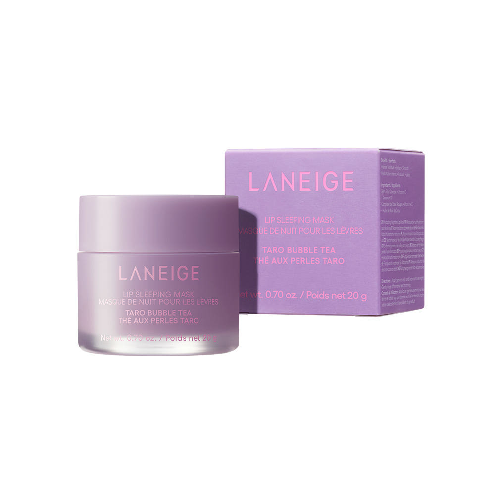 LANEIGE Lip Sleeping Mask (Taro Bubble Tea, Matcha Bubble Tea)