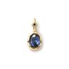 1 Piece Brass & Cubic Zirconia Birthstone Charms 14K Gold Plated Oval Pendant For DIY Necklace Earring Jewelry Making 18mm X 8mm