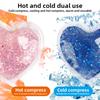 Glitter Sequins Eye Patch Heart Gel Eye Face Teeth Hot and Cold Ice Soothing Eye Bags Reusable