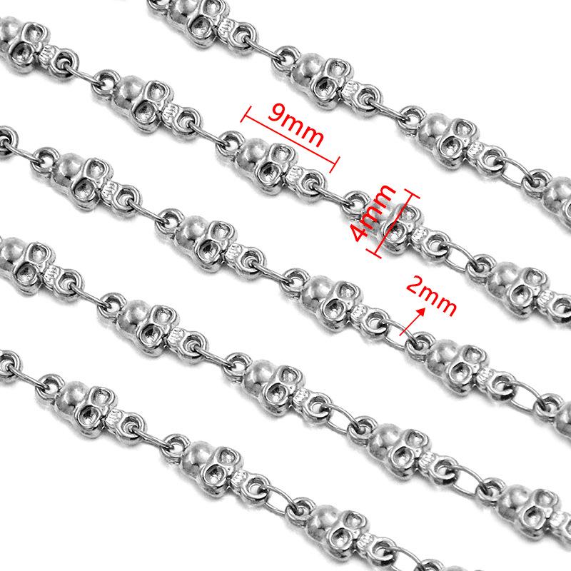 18K Gold Plated Stainless Steel Heart, Butterfly, Four-Leaf Clover, Shell Chain Bracelet/Necklace, 50cm.