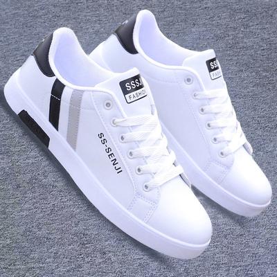 Spring Men's Shoes New Little White Shoes Men's Casual Sports Shoes Teenagers Low-top Flat Shoes Men's Trendy Shoes