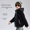 ASK JUNIOR Boys' Windproof Colorblock Fleece Jacket
