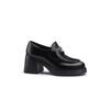Anti-slip Retro Round-toe Height-increasing, Thick-soled Women's Single Shoes