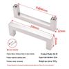 Modern Simple Stainless Steel Kitchen Cabinet & Wardrobe Handle for Doors and Drawers