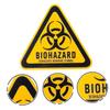 HONMEET 1 Piece Biohazard De Sticker Decorative Sticker Danger Design