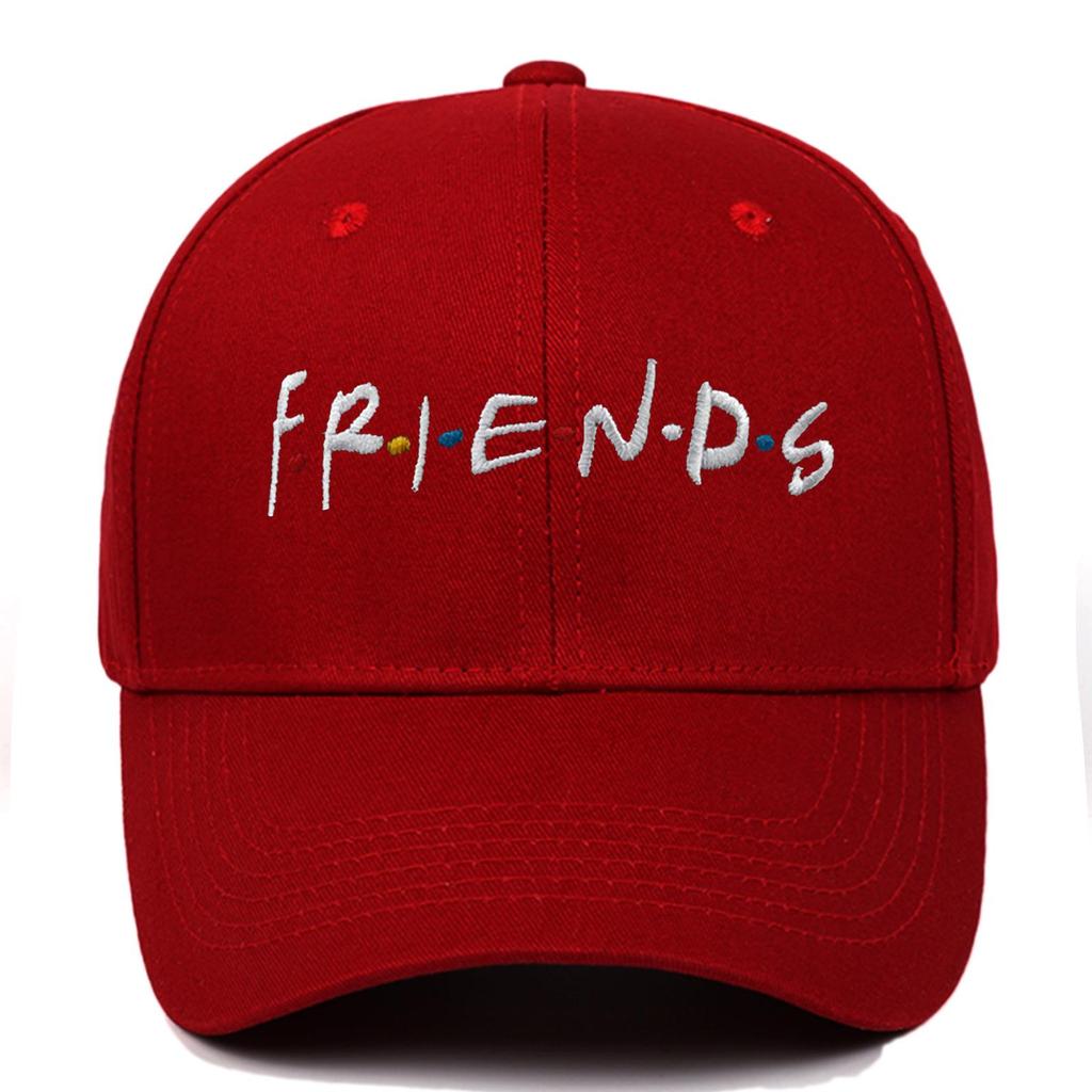 Cappellino da baseball in cotone con ricamo FRIENDS
