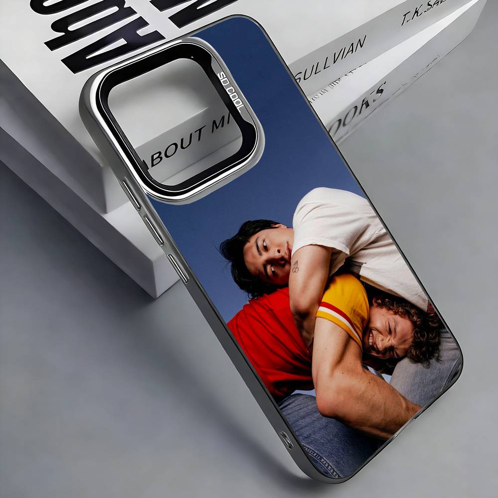 H-Heated Rivalry Colorful Silver Back Phone Case For IPhone 17 16 15 14 13 12 11 Plus Pro Max Plus