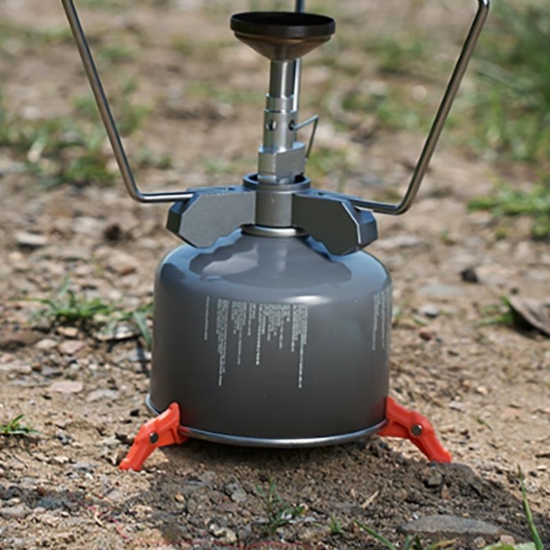 3Pcs Light Weight Camping Canister Stand Gas Tanks Stabilizer Camp Stove Stand Magnetic Tripod Gas Tanks Bracket
